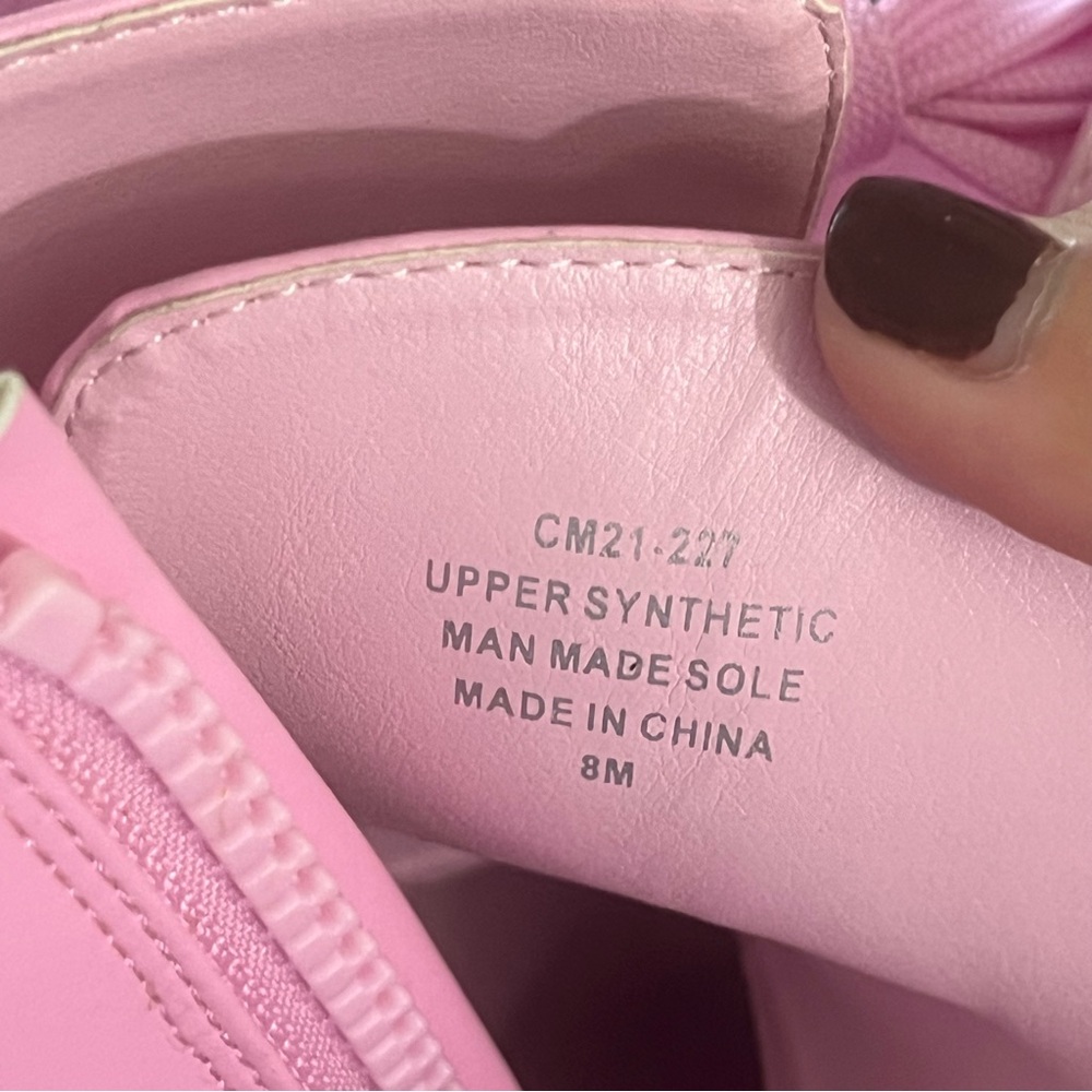 Current Mood pink combat boots - Picture 8 of 8